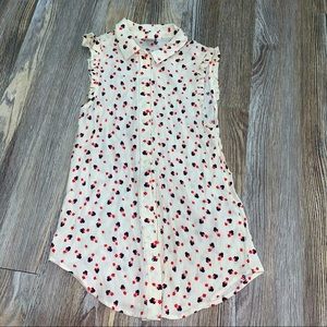 Disney Minnie Mouse Dress Shirt by Lauren Conrad